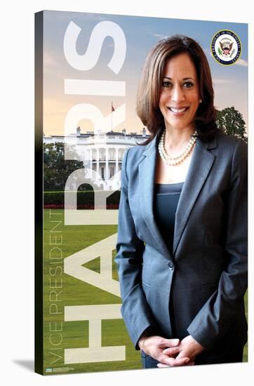 Kamala Harris - Vice President-Trends International-Stretched Canvas