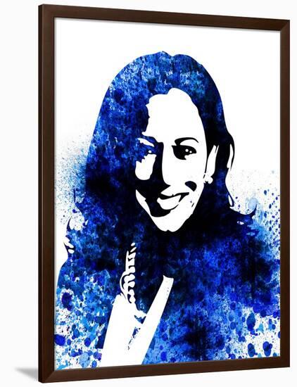 Kamala Harris Watercolor I-Olivia Morgan-Framed Art Print