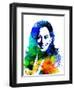 Kamala Harris Watercolor-Olivia Morgan-Framed Art Print