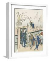 Kamata, 1833-Toyota Hokkei-Framed Giclee Print