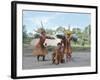 Kamayura Indian Fish Dance, Xingu, Brazil, South America-Robin Hanbury-tenison-Framed Photographic Print