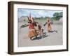 Kamayura Indians Dancing the Fish Dance, Xingu, Brazil, South America-Robin Hanbury-tenison-Framed Photographic Print