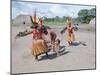 Kamayura Indians Dancing the Fish Dance, Xingu, Brazil, South America-Robin Hanbury-tenison-Mounted Photographic Print