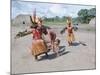 Kamayura Indians Dancing the Fish Dance, Xingu, Brazil, South America-Robin Hanbury-tenison-Mounted Photographic Print