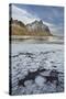 Kambhorn (Mountain), Stokksnes (Headland), Hornsvik (Lake), East Iceland, Iceland-Rainer Mirau-Stretched Canvas