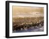 Kamchakta, Herding Reindeer across the Winter Tundra, Palana, Kamchatka, Russian Far East, Russia-Nick Laing-Framed Photographic Print