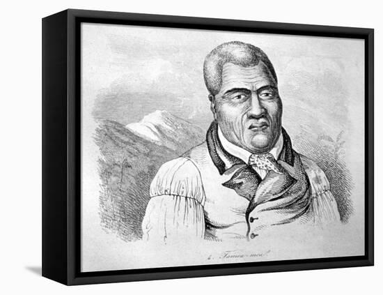 Kamehameha I, C1770-1819-Ludwig Choris-Framed Stretched Canvas