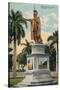 Kamehameha Statue, Honolulu, Hawaii, C1920-null-Stretched Canvas