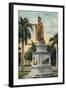 Kamehameha Statue, Honolulu, Hawaii, C1920-null-Framed Giclee Print