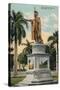 Kamehameha Statue, Honolulu, Hawaii, C1920-null-Stretched Canvas