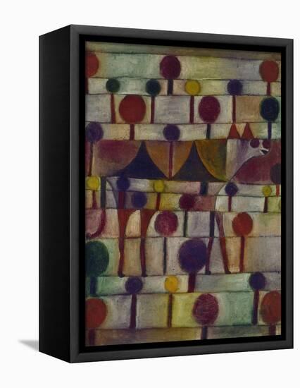 Kamel in Rhythmischer Baumlandschaft, 1920-Paul Klee-Framed Stretched Canvas