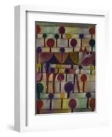 Kamel in Rhythmischer Baumlandschaft, 1920-Paul Klee-Framed Giclee Print