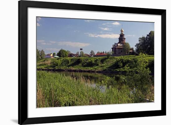 Kamenka River and Church of the Transfiguration, Suzdal, Russia-Kymri Wilt-Framed Photographic Print