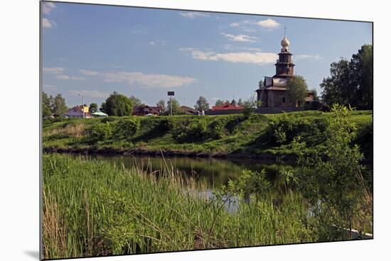 Kamenka River and Church of the Transfiguration, Suzdal, Russia-Kymri Wilt-Mounted Photographic Print