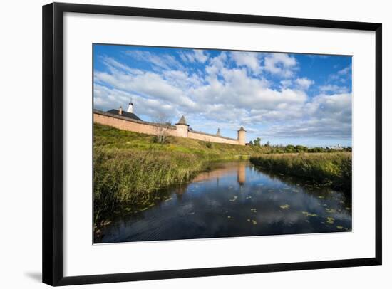 Kamenka River and the Kremlin, UNESCO World Heritage Site, Suzdal, Golden Ring, Russia, Europe-Michael Runkel-Framed Photographic Print