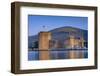 Kamerlengo Fortress, Trogir Harbour, Trogir, Dalmatian Coast, Croatia-Neil Farrin-Framed Photographic Print