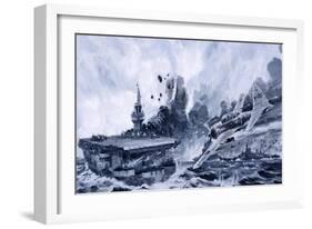 Kamikaze Attacks-Graham Coton-Framed Giclee Print