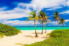 Beautiful Tropical Beach in Cuba-Kamira-Photographic Print