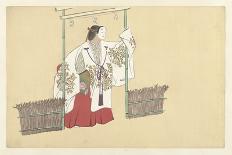 Pine Islands in a Silver Sea, from a Chigusa (A Thousand Grasses) Series, 1903-Kamisaka Sekka-Framed Giclee Print