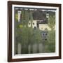 Kammer Castle on Lake Attersee I, 1908-Gustav Klimt-Framed Giclee Print