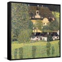 Kammer Castle on Lake Attersee II, 1909-Gustav Klimt-Framed Stretched Canvas