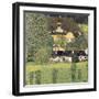 Kammer Castle on Lake Attersee II, 1909-Gustav Klimt-Framed Giclee Print