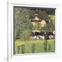 Kammer Castle on Lake Attersee II, 1909-Gustav Klimt-Framed Giclee Print