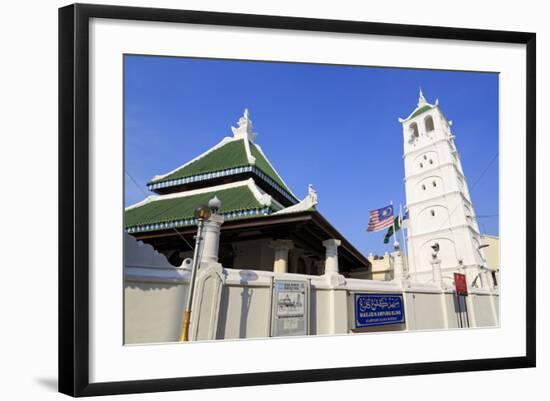 Kamplung Kling Mosque, Melaka (Malacca), Malaysia, Southeast Asia, Asia-Richard Cummins-Framed Photographic Print