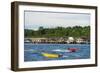 Kampung Ayer Water Village, Bandar Seri Begawan, Brunei, Borneo, Southeast Asia-Christian-Framed Photographic Print