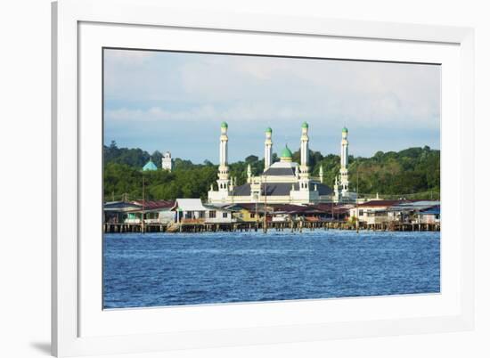 Kampung Ayer Water Villages-Christian-Framed Photographic Print