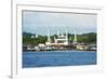 Kampung Ayer Water Villages-Christian-Framed Photographic Print