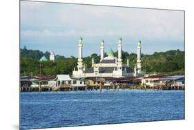 Kampung Ayer Water Villages-Christian-Mounted Photographic Print