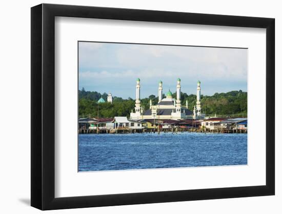 Kampung Ayer Water Villages-Christian-Framed Photographic Print