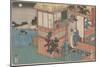 Kanadehon Chushingura: Act Vii, mid 1830S (Colour Woodcut)-Utagawa Sadahide-Mounted Premium Giclee Print