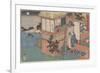 Kanadehon Chushingura: Act Vii, mid 1830S (Colour Woodcut)-Utagawa Sadahide-Framed Giclee Print