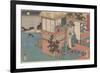Kanadehon Chushingura: Act Vii, mid 1830S (Colour Woodcut)-Utagawa Sadahide-Framed Giclee Print