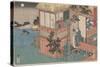 Kanadehon Chushingura: Act Vii, mid 1830S (Colour Woodcut)-Utagawa Sadahide-Stretched Canvas