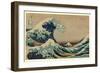 Kanagawa Oki Nami Ura-Katsushika Hokusai-Framed Giclee Print