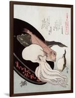 Kanagawa-Totoya Hokkei-Framed Giclee Print