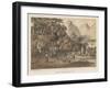 Kanaka Village Bonin Islands, 1855-Wilhelm Joseph Heine-Framed Giclee Print