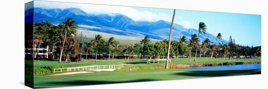 Kanapali Golf Course Maui, HI-null-Stretched Canvas