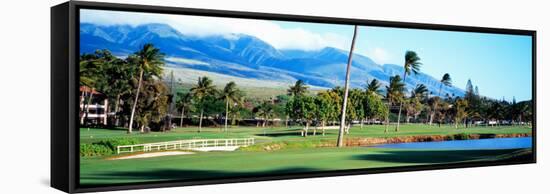 Kanapali Golf Course Maui, HI-null-Framed Stretched Canvas