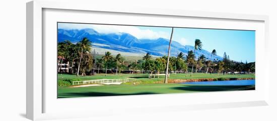 Kanapali Golf Course Maui, HI-null-Framed Photographic Print