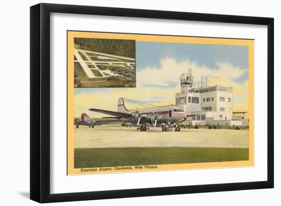 Kanawha Airport, Charleston, West Virginia-null-Framed Art Print