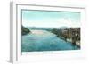 Kanawha River, Charleston, West Virginia-null-Framed Art Print