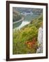 Kanawha River Overlook, Hawks Nest State Park, Anstead, West Virginia, USA-Walter Bibikow-Framed Premium Photographic Print