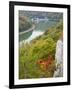 Kanawha River Overlook, Hawks Nest State Park, Anstead, West Virginia, USA-Walter Bibikow-Framed Premium Photographic Print