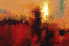 Red Ground-Kanayo Ede-Framed Giclee Print