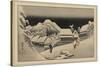 Kanbara-Ando Hiroshige-Stretched Canvas