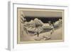 Kanbara-Ando Hiroshige-Framed Art Print